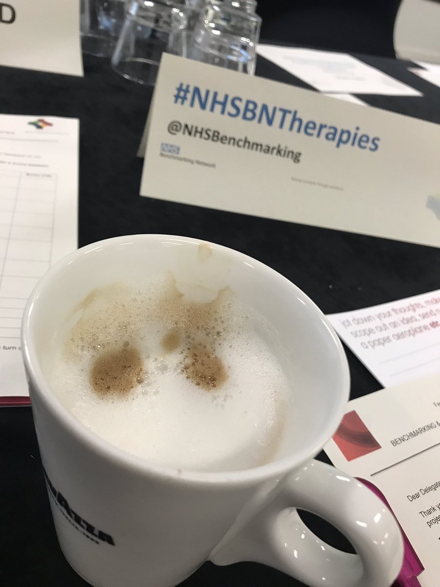 PTOTSLTDietAHPs's tweet photo. #NHSBenchmarking #NHSBNTherapies another great #AHPsLeadership #ChiefAHPs action packed day looking forward to presenting @Rooscales &amp; @helenscarsbrooke fab DAT data 👍 https://t.co/Yq2jJybnQI