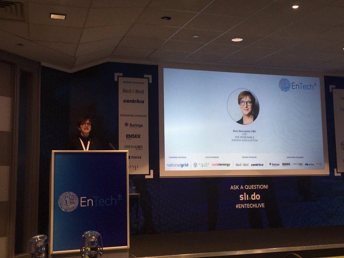 MollyLempriere's tweet photo. Day two of #entechlive is off! With an opening talk from Nina Skorupska from the @REAssociation @TweetsByCurrent https://t.co/KxPSyVj6Rd