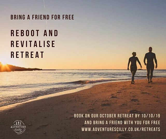 Our bring a friend for free offer ends tomorrow. 
Plus there’s 20% off travel (ask us for details).
Link in bio 
#retreat #wellness #yoga #wildswimming #reboot ift.tt/2IB0auL