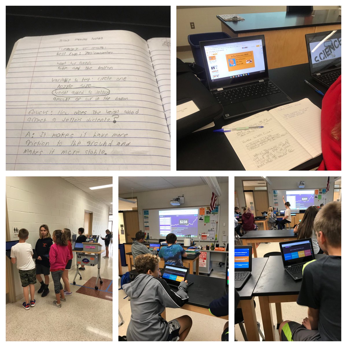 NAMS_Science's tweet photo. 6th grade science @NAMS1617 has been busy lately with #sciencenotebooking, identifying scientific variables, and using @quizlet, @gimkit, and @quizizz for review. Next on the list....a little research project with @learnics1 and the ThinkingApp. ππ #kkidpride #kkidslearn https://t.co/Ggl1CbwOdM
