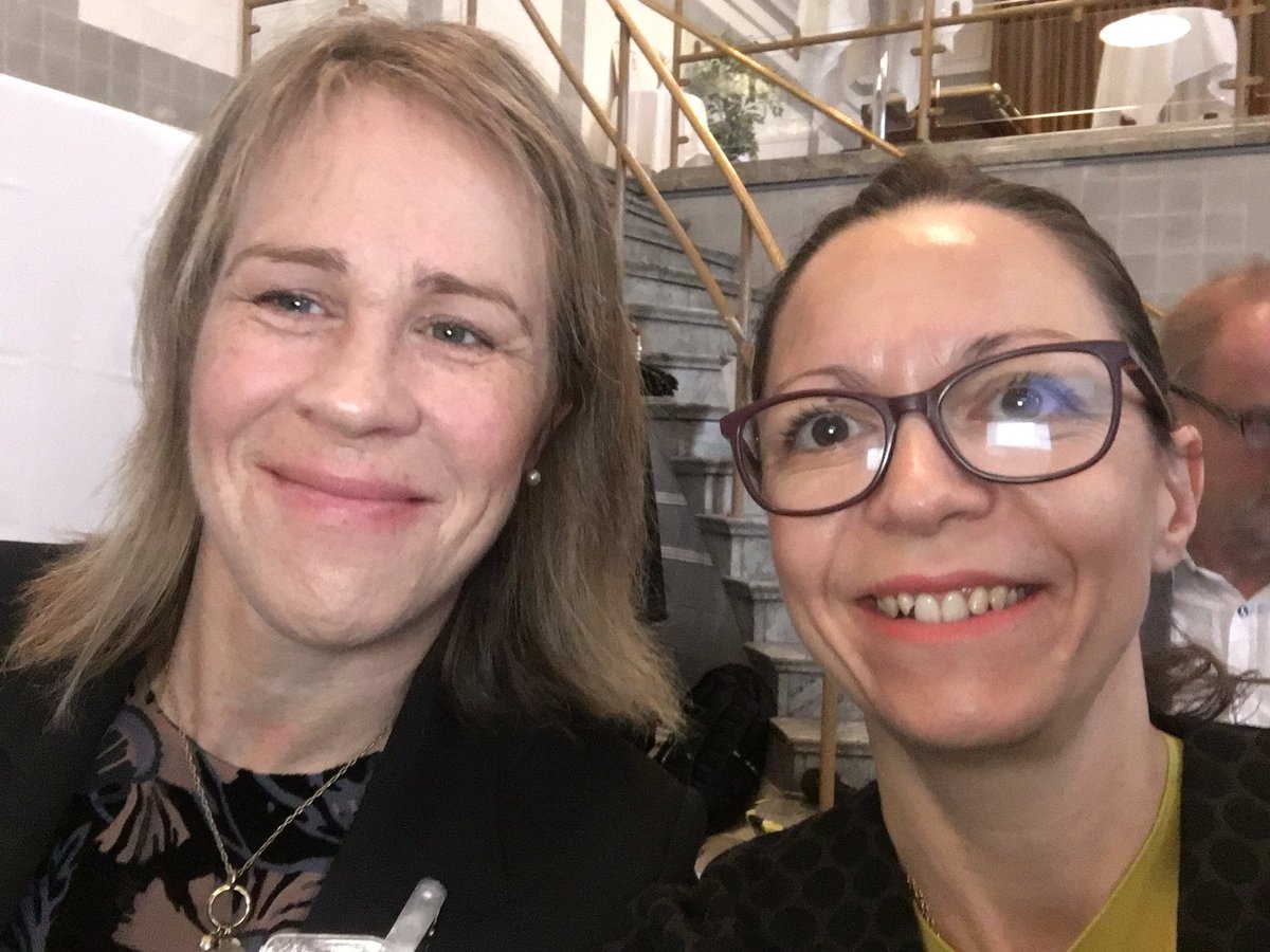 JessicaDymen's tweet photo. På @NMC_Sverige Hållbarhetsdag ”Ledarskap för framtiden” med kollegan Maria Blechingberg #swcsr https://t.co/50MRt1I7ns