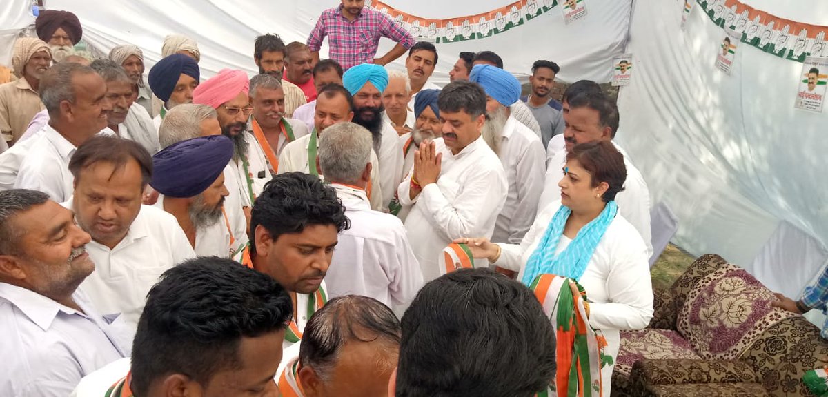 cmbishnoi's tweet photo. During my campaign in #PanchkulaAssembly #contituency
#ChanderMohan4Panchkula #PanchkulaElections #haryanaelections2019 https://t.co/yqKJX3BLcy