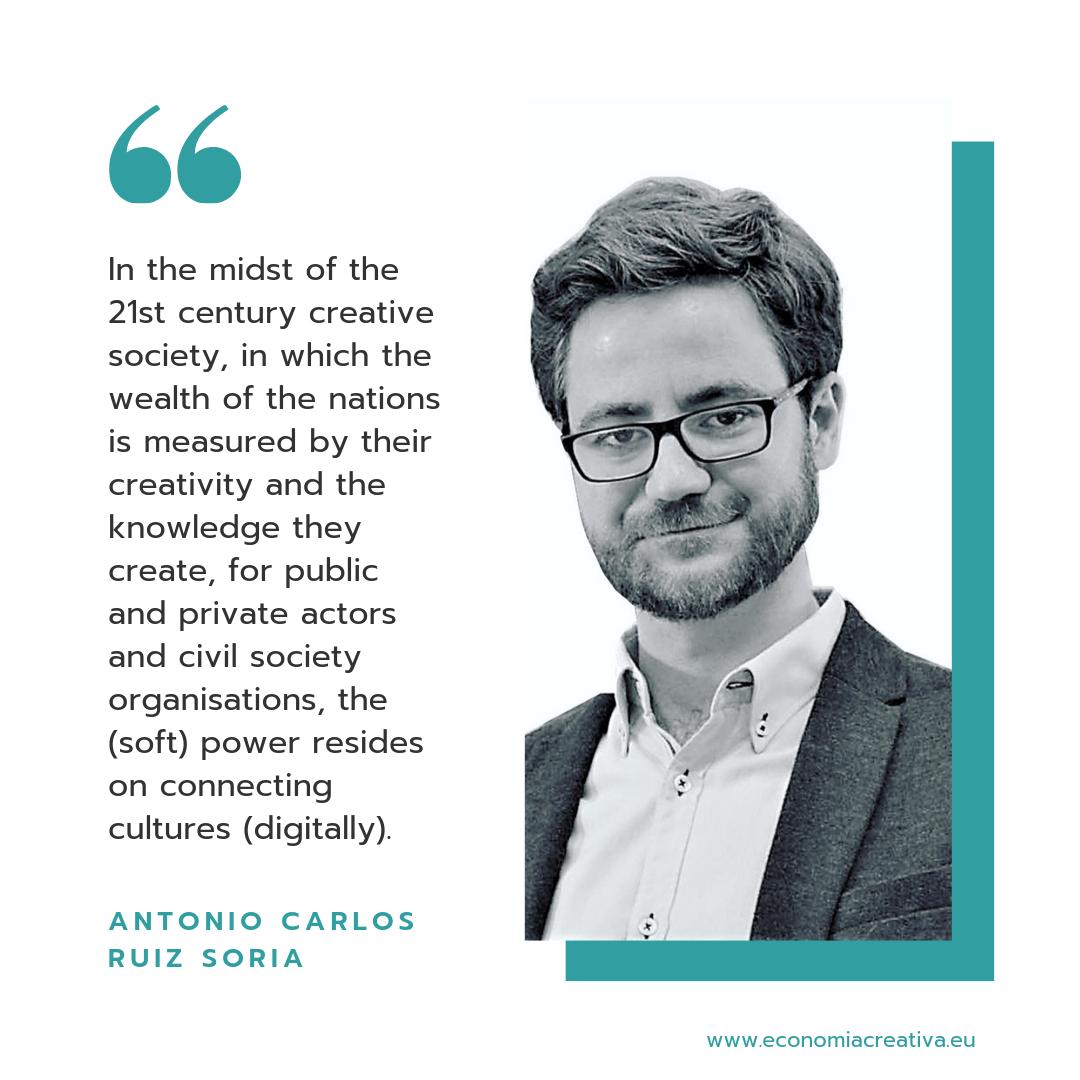 ...see more in the #article that @AntonioCarloRS has written for #ASEF Culture360 👉 'The #power of connecting cultures digitally’ >
culture360.asef.org/magazine/power… 
#culturaldiplomacy #creativesectors #sustainabledevelopment #economiacreativa