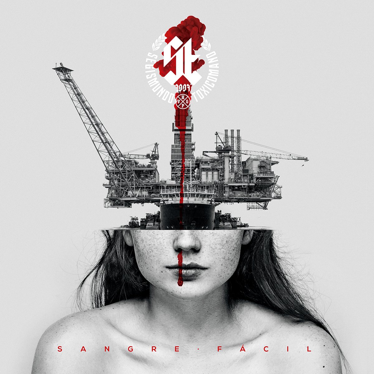 SegisOficial's tweet photo. ☠ S A N G R E · F Á C I L ☠ Aquí está la portada de nuestro nuevo disco. ¡Abrimos la preventa el viernes 11 OCT a las 12:00h!
#SegismundoToxicómano 22.11.19 #SangreFácil https://t.co/vnbDP7CXl3