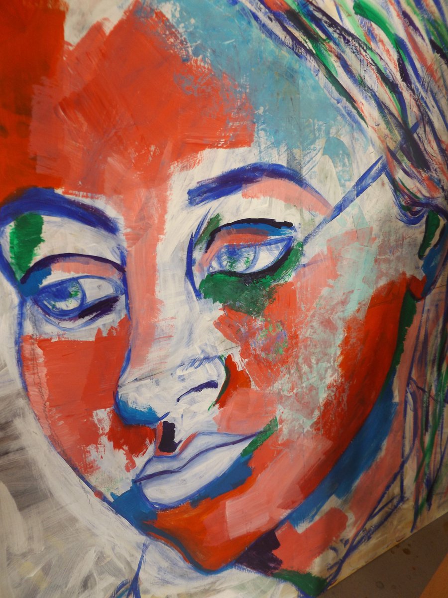 FitzWimarcSch's tweet photo. Look at these amazing paintings by Josie in Year 13, painted this half-term https://t.co/wsPvr73dWg