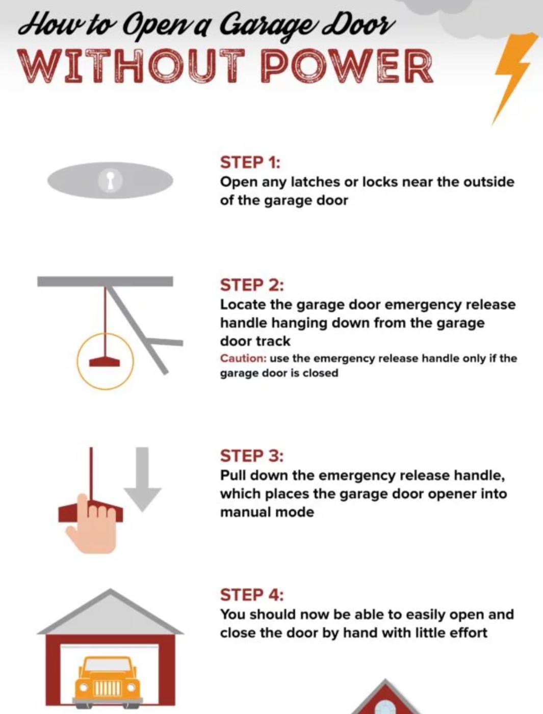 Marin County Sheriff On Twitter Safety Tip If Your Garage Door