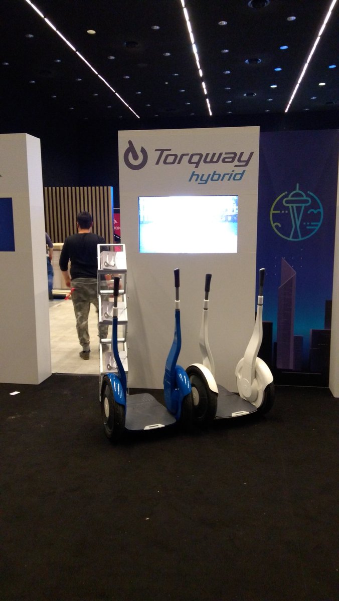 Torqway's tweet photo. #torqway at #Impactmobility19 in #katowice. Visit us in start-up section at Expo Hall. Today our #torqwayhybrid will have the Polish premiere.
Stay tune!
#H2020 #emobility #innovation https://t.co/eUn5HgkyBW