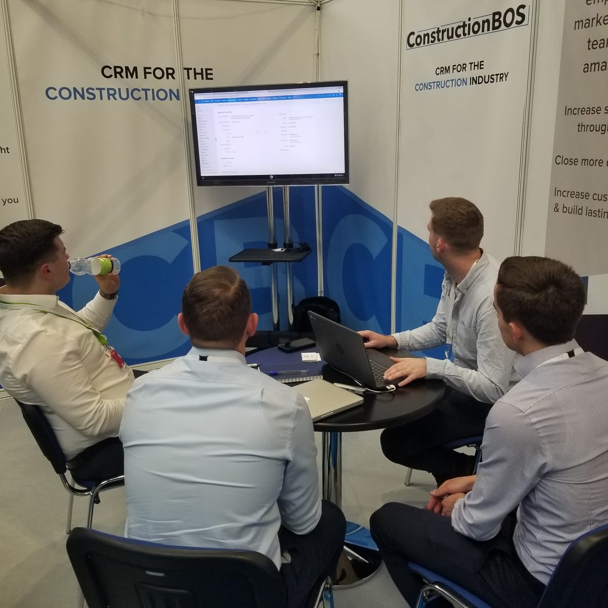 ConstructionB0S's tweet photo. UK Construction Week day 2 is here!  Don't forget to visit the ConstructionBOS team on stand C37 today. #UKCW2019 #UKConstruction https://t.co/YHXg6f0UJp