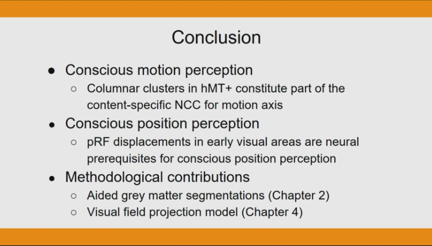 Solid defense of the insightful contributions for the better understanding of the conscious motion perception in humans at ultra-high field fMRI by Dr. <a href="/m2schnei/">Marian</a> Tough questions by the corona. Congrats! #PhDChat #hMT #UHF #neuroscience #consciousness #sciencetwitter #ColumnarfMRI