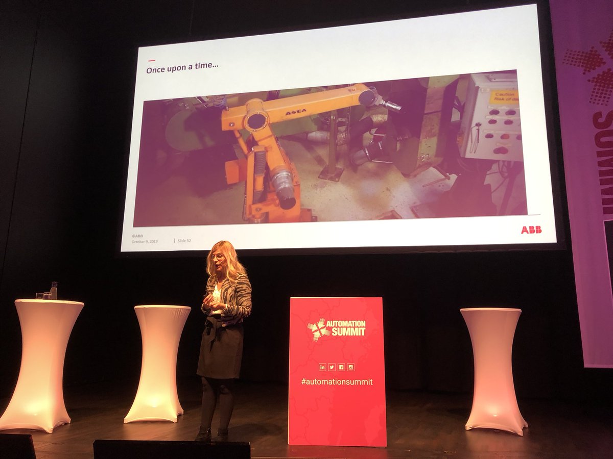 Susanne Timsjö ifrån <a href="/ABBSverige/">ABB Sverige</a>  visar bredden ifrån Robotik år 1974 till dagens flexibla robotiklösningar som våra vänner på <a href="/OpiFlex_se/">OpiFlex - leading the Third Robot Revolution</a> 
#automationsummit