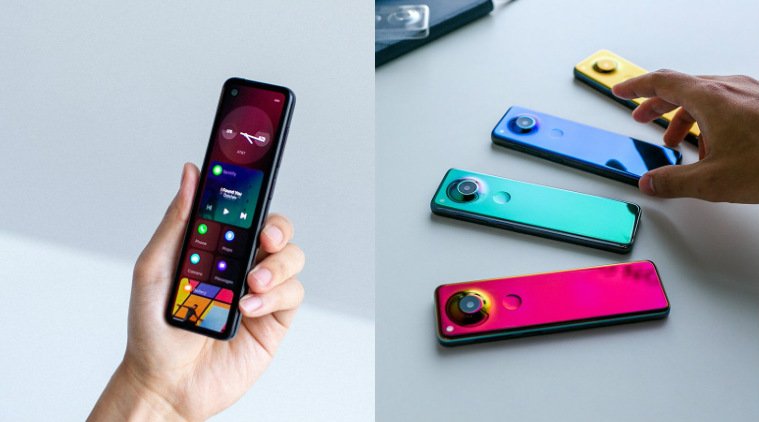 ExpressTechie's tweet photo. Essential reveals new #EssentialGEM phone with unusually long form factor and punch-hole display. It could feature:
*#Snapdragon730 chipset
*#Android10 https://t.co/PFqNSDY3nq https://t.co/69l3D9GGQD