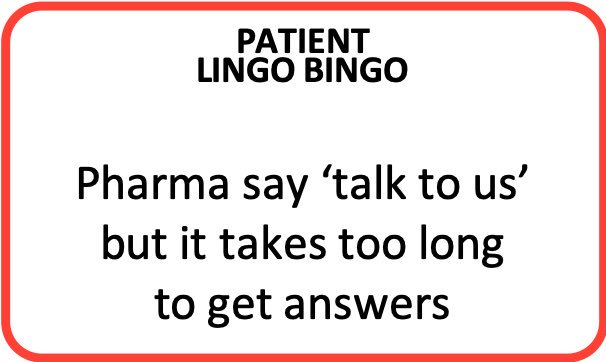NexGenHC's tweet photo. We all want to see a reward for our work. If patients support 
pharma but don’t hear anything back they won’t feel valued. Come and see @NexGenHC at #efppatient to tell us more of the common phrases you hear. Let’s make patient engagement work for all! https://t.co/HTrQyApzVE
