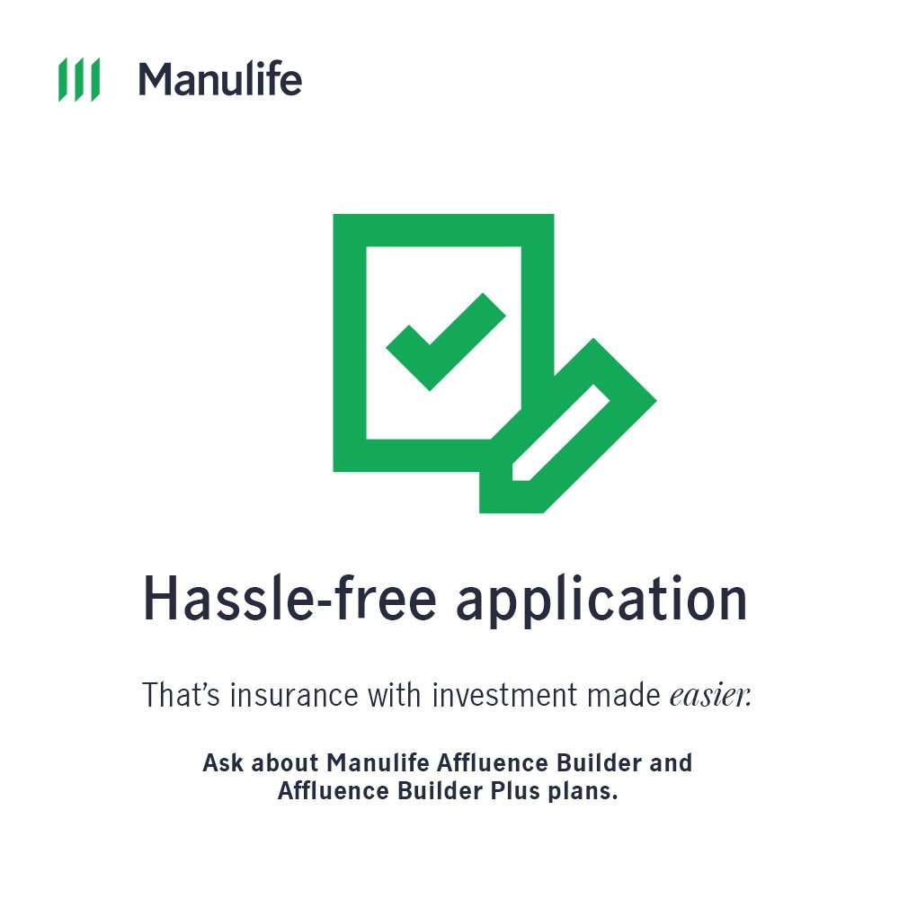 ManulifePH's tweet photo. Preparing for your future need not be complicated. We’ve made it more convenient to avail of our plans so that you can enjoy life insurance protection with potential returns for your investment. Click here to learn more: https://t.co/EgVF4SHgTS https://t.co/XK0rvBYrUN