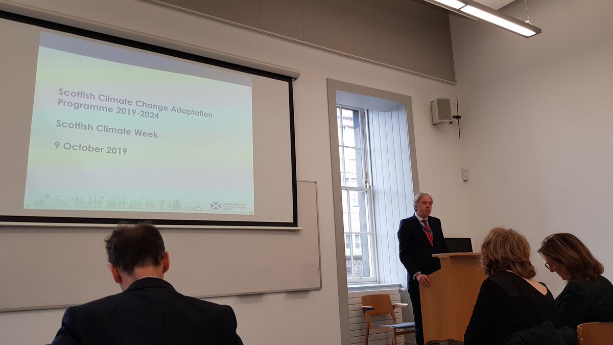 ClimaReadyClyde's tweet photo. We're with the Scottish Government this morning to celebrate the publication of the second Scottish Climate Change Adaptation Programme - we'll be celebrating the progress and discussing the challenges ahead. #ScotClimateWeek https://t.co/v8vYHJ2nmQ