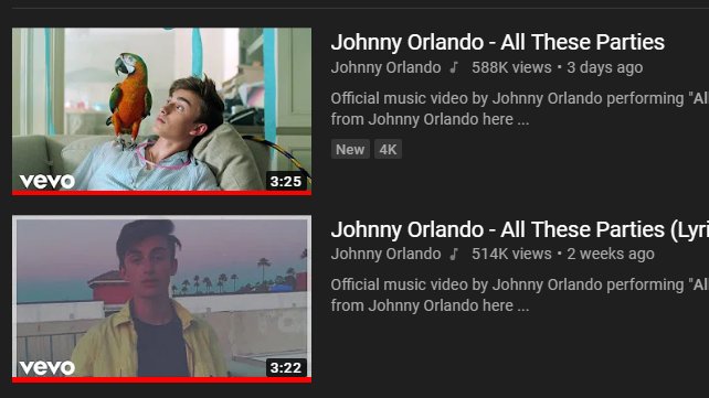 chasingjvo's tweet photo. 588K VIEWS, WE'RE HALFWAY THROUGH THE 1M VIEWS. KEEP STREAMING #AllThesePartiesVideo #AllTheseParties #JohnnyOrlando @johnnyorlando 💞💞 https://t.co/4h92xTvwTa
