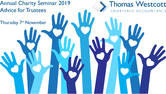 Join us for our Annual Charity Seminar, being held <a href="/WestpointExeter/">Westpoint Exeter</a> on 7th November, covering a range of topical issues for trustees. Details can be found here: bit.ly/2M05PNi #CharitySeminar #Trusteesweek