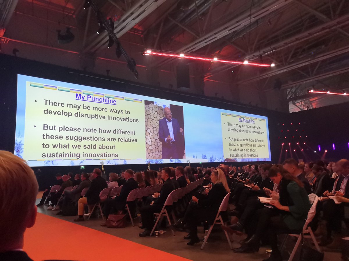 mmaiuv's tweet photo. "Innovation = Discover + Scale it up." ~Costas Markides

ps. loving the 90's-ish slides.

#NBForum2019 https://t.co/L8U2DzBTlR