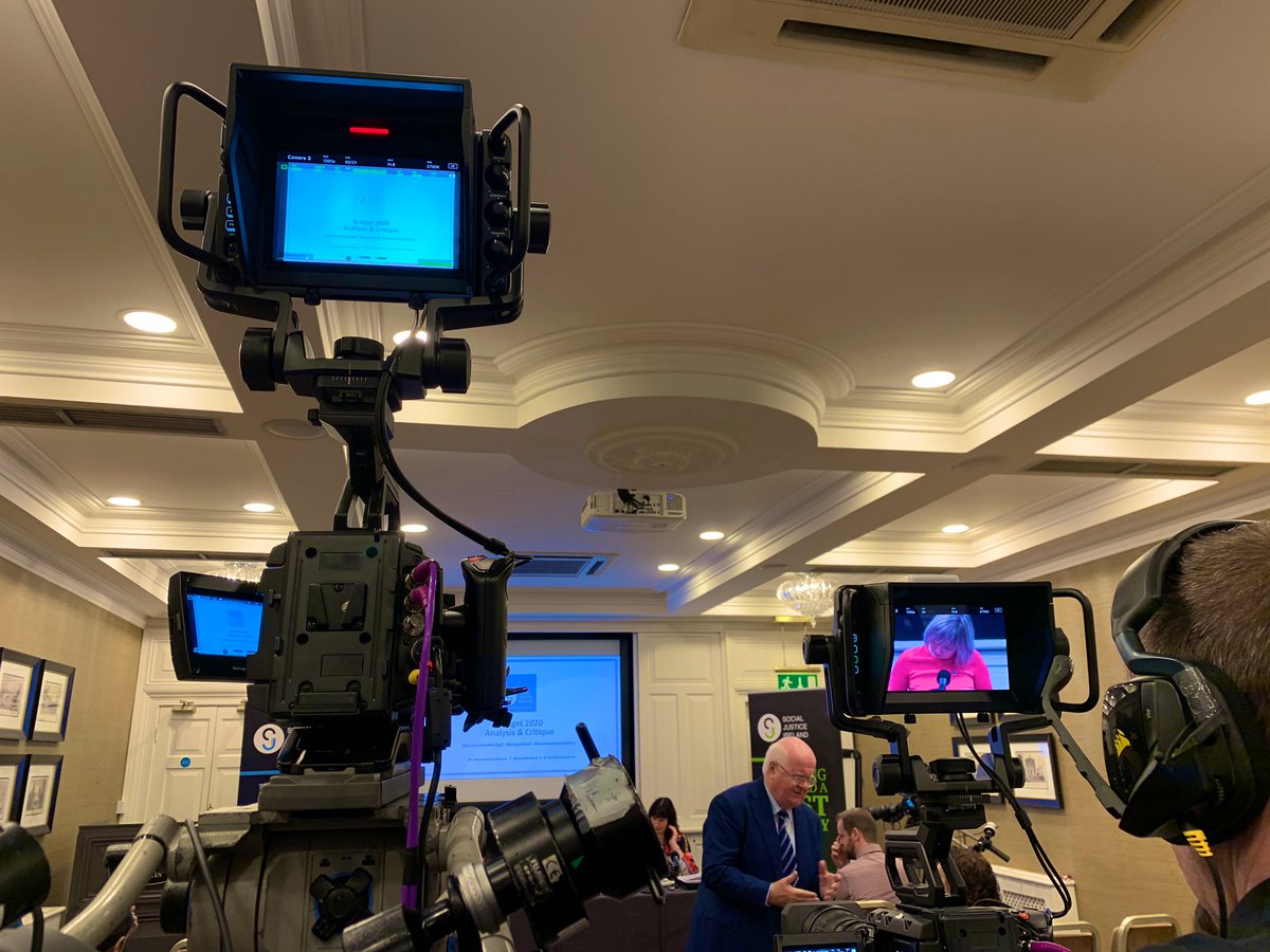 kairoscomms's tweet photo. Almost ready to go here livestreaming via our @DacastStreaming and @BMD_NewsUK kit in @BuswellsHotel with @seanhealy2000 and @SocialJusticeI for their #Budget2020 response - live on https://t.co/cKUsHRzSr3 from 11am #socialjustice #kairoscomms #livestreaming #dacast https://t.co/xzzN69rbsL
