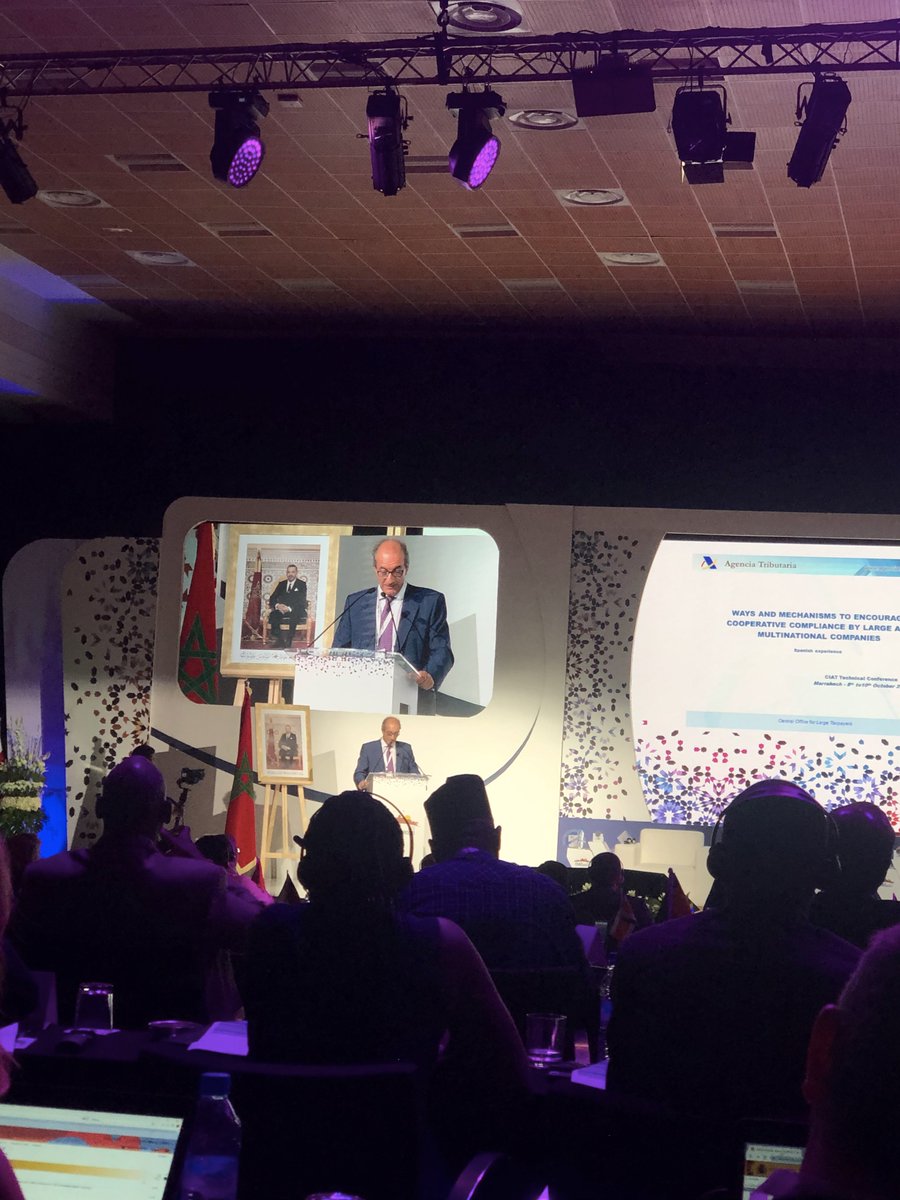 Manuel Trillo de la AEAT de España presenta a la Conferencia de <a href="/ciatorg/">Secretaría Ejecutiva</a> la experiencia en materia de cumplimiento cooperativa.