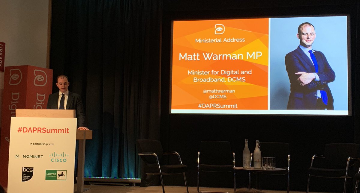 DanaElman's tweet photo. @mattwarman is right. As a leading digital economy, the UK is responsible to ensure that everyone has the skills to benefit from the digital economy. The UK is uniquely placed to promote digital transformation and foster diversity through technology #DAPRSummit https://t.co/P8hHMZM0jX