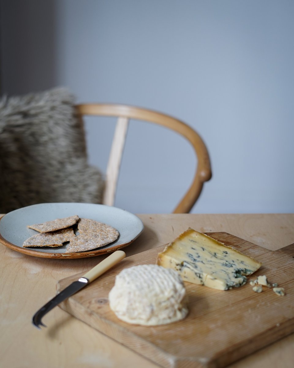 A moment of indulgence... For us, slowly savouring an artisan cheeseboard with our sourdough crispbread is one of life's simple pleasures. What's yours?