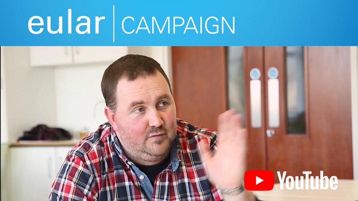 eular_org's tweet photo. For World Arthritis Day in 2019, @eular_org follows four people on their daily journey in the working world with #RMD: Join Peter and be inspired #ConnectToday #Time2Work  Watch the video here: https://t.co/RjSkECs8rl and visit the site to learn more: https://t.co/vbDNOv0sQB https://t.co/KLhwFmklrT