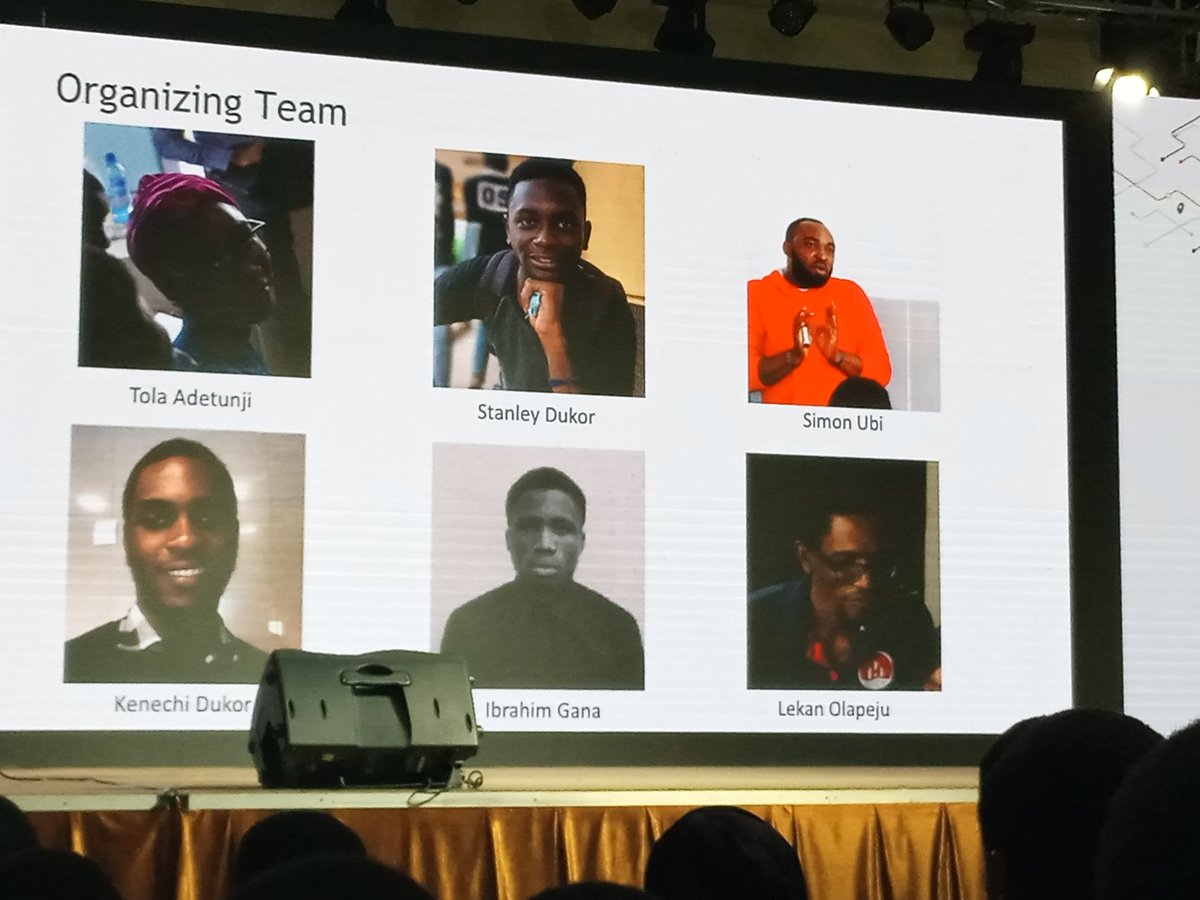 Gbahdeyboh's tweet image. The organizing team 🔥🔥🔥🔥🔥
#TensorFlowRoadshow #TensorFlowRoadShowLagos 
#lagos 
@TensorFlow