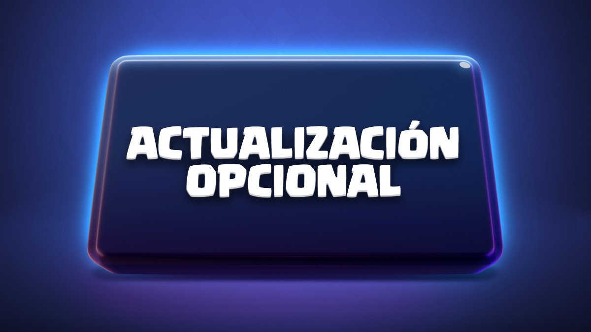 ClashRoyaleES's tweet photo. ¡ACTUALIZA EL JUEGO! 📲

¿Sientes que el juego va muy lento? ¿Sufres con el Lag u otros problemas al jugar?

¡Baja la ultima Actualización Opcional AHORA! https://t.co/69XTOaUoY8