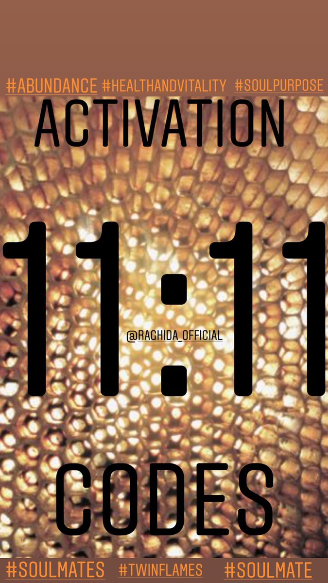RaghidaOfficial's tweet photo. #1111 #activation #inspiration #motivation #manifestation #abundance #lifepurpose #soulmission #rightrelations #soulmates #sacredunion https://t.co/6TEPujppnC