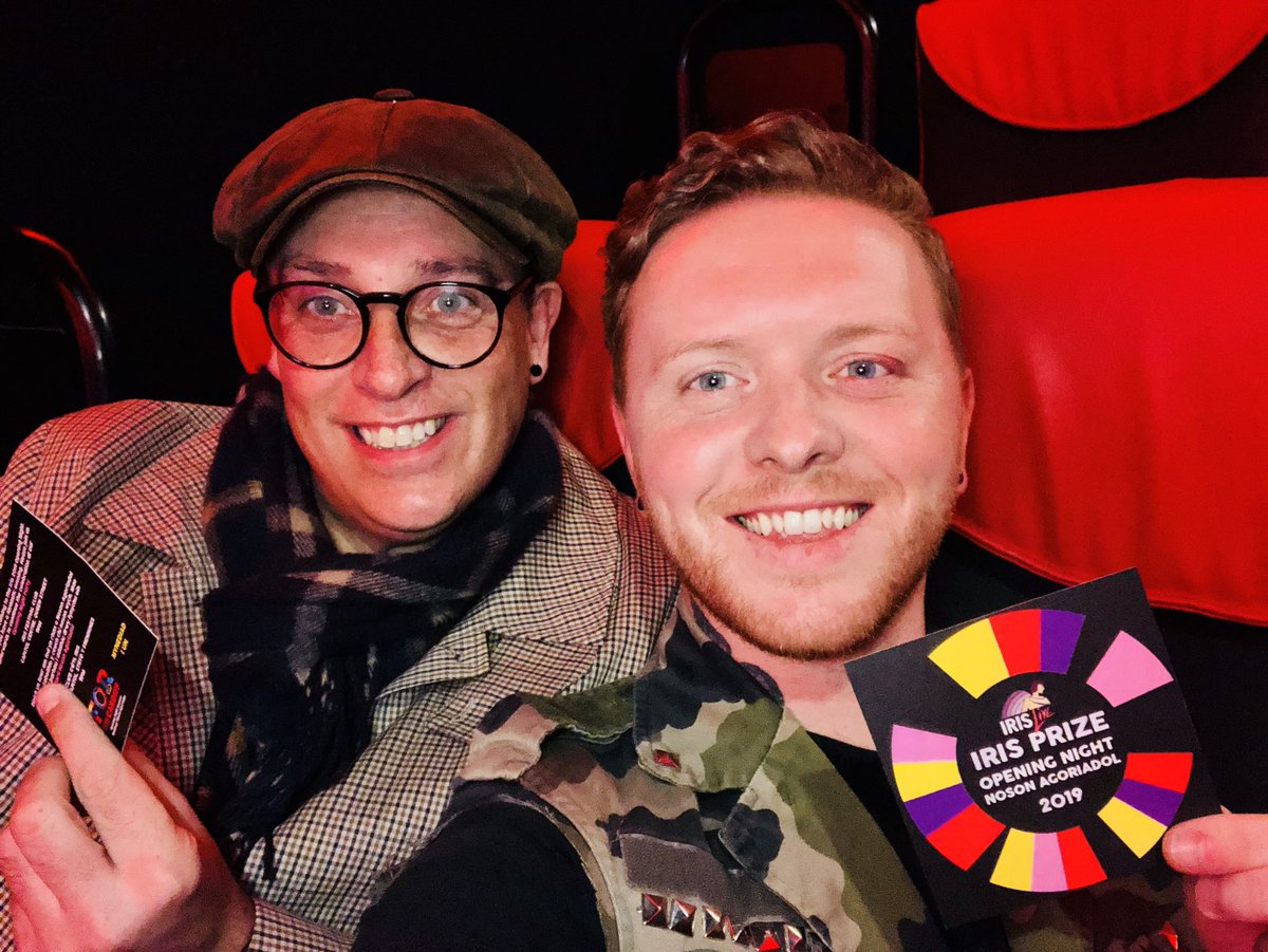 WyburnWayne's tweet photo. We’d like to congratulate @irisprize on the best launch EVER! Thrilled for the turnout for you guys and yes... an honour to lip sync in your closing music video 😂🙏 looking forward to our radio show Friday where we have guests from Iris over the WHOLE SHOW! 📻 🏳️🌈 #Iris2019 https://t.co/kr1TJkLJul