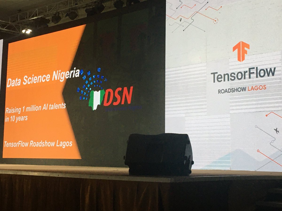 IloCalistus's tweet image. Data science Nigeria is next.  #tensorflowroadshow