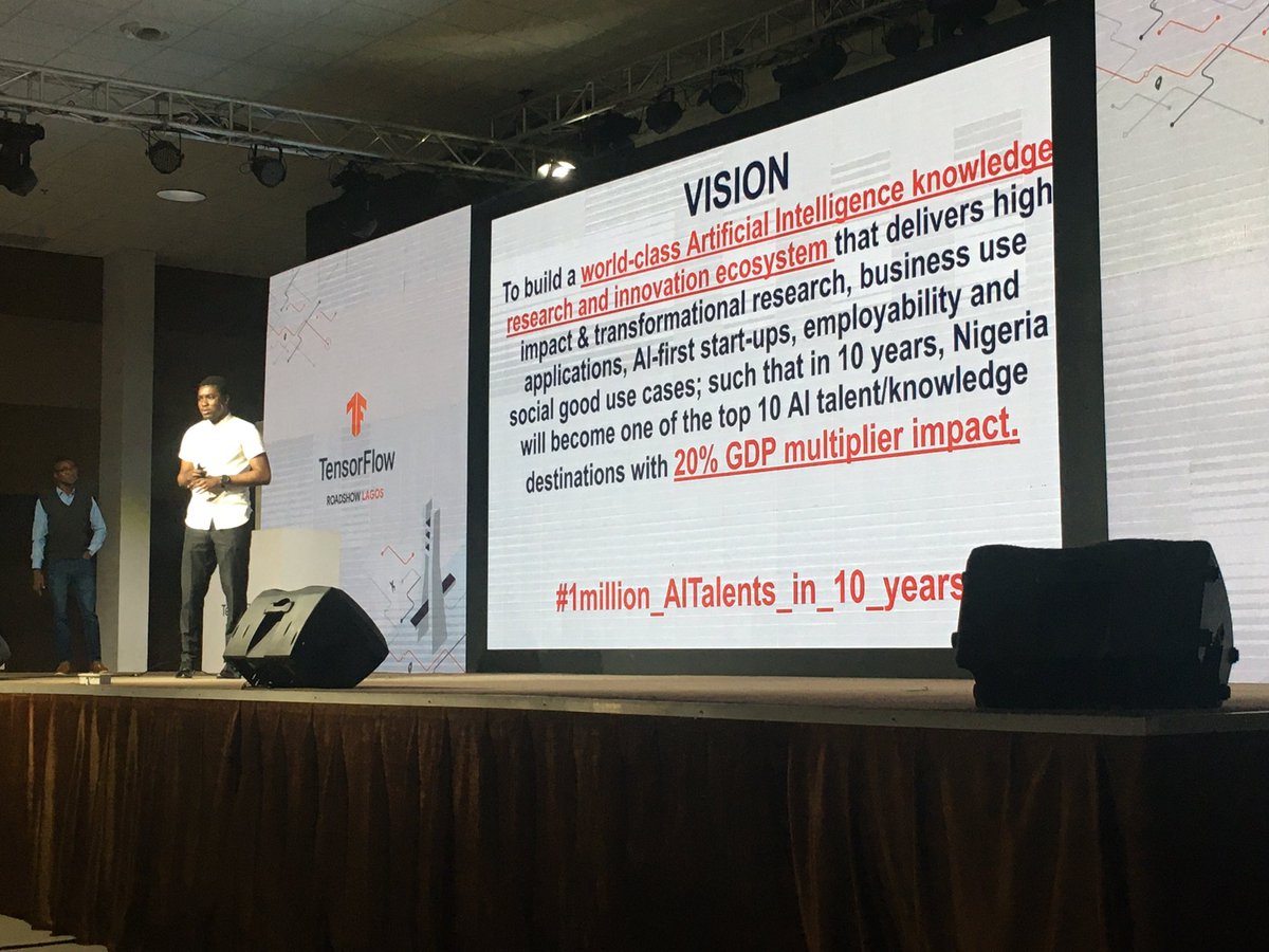 IloCalistus's tweet image. Data science Nigeria is next.  #tensorflowroadshow