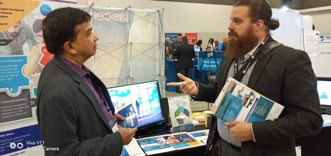 ITCubesolution's tweet image. ComSpark 2019 Moments..

Here are a few moments from the recently concluded #Comspark19 in Cincinnati, Ohio.  #ITCubeBPM had a memorable experience of interacting and meeting tech enthusiasts. We look forward to working on exciting projects using the latest tech advancements.