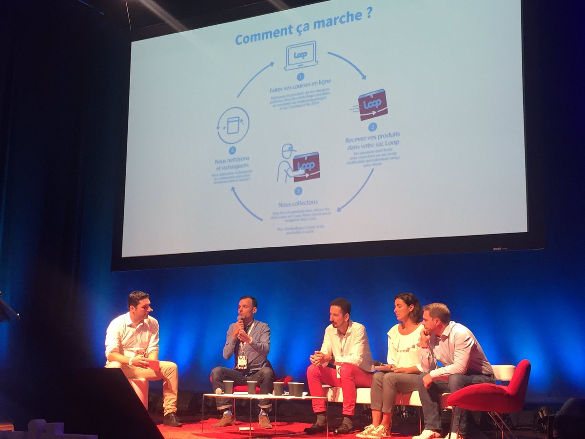plaubignat's tweet photo. Comment ça marche l’économie circulaire ? Comment faire face aux tonnes de déchets et de plastique générés chaque seconde ? Explications de @MrAssin de @Loop_France ! #1to1Biarritz https://t.co/vKZw6M3HEN
