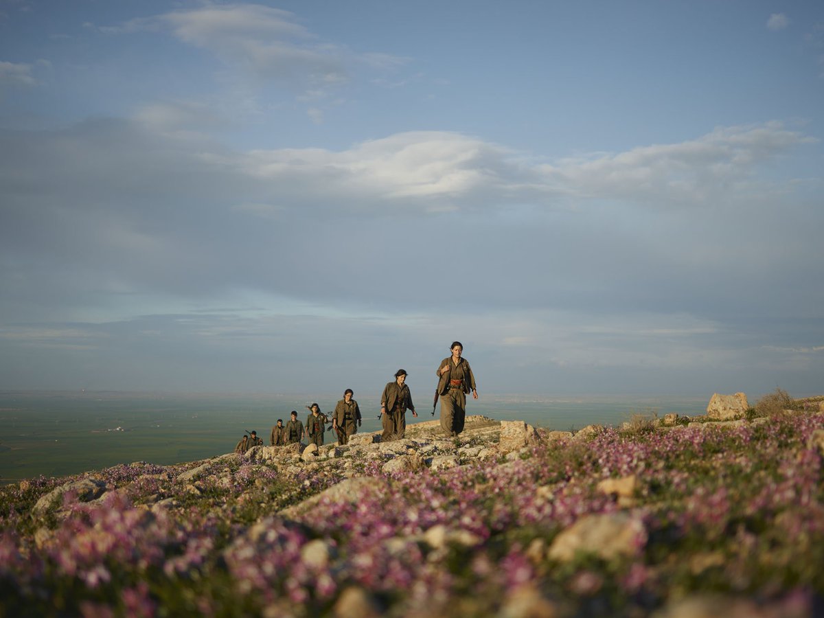 PeykBooks's tweet photo. “Em ji agir hatin û em ê vegerin agir.”
“We came from fire, and we will return to fire.”
— Ancient #Kurdish proverb
★
Photographs by @joeyldotcom from his book We Came from Fire: Photographs of Kurdistan's Armed Struggle Against ISIS
#PeykBookstore #PeykPlus #Kurds #Rojava https://t.co/fe5jw5OS20