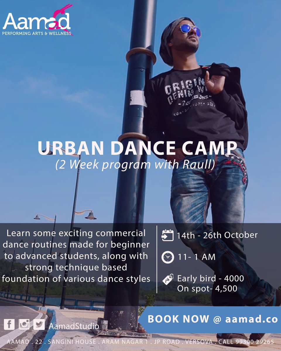 Aamad- Performing Arts & Wellness tweet media