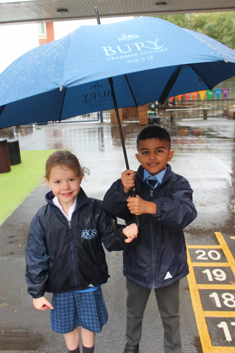 BuryGrammarSch's tweet photo. It's raining, it's pouring...

We have responded to demand and now have BGS branded umbrellas available to buy.

These are priced at £20 with all proceeds raising money for the BGS Bursary Fund.

Please contact communications@burygrammar.com or call in to the Marketing Office. https://t.co/EY6yZNtX5B