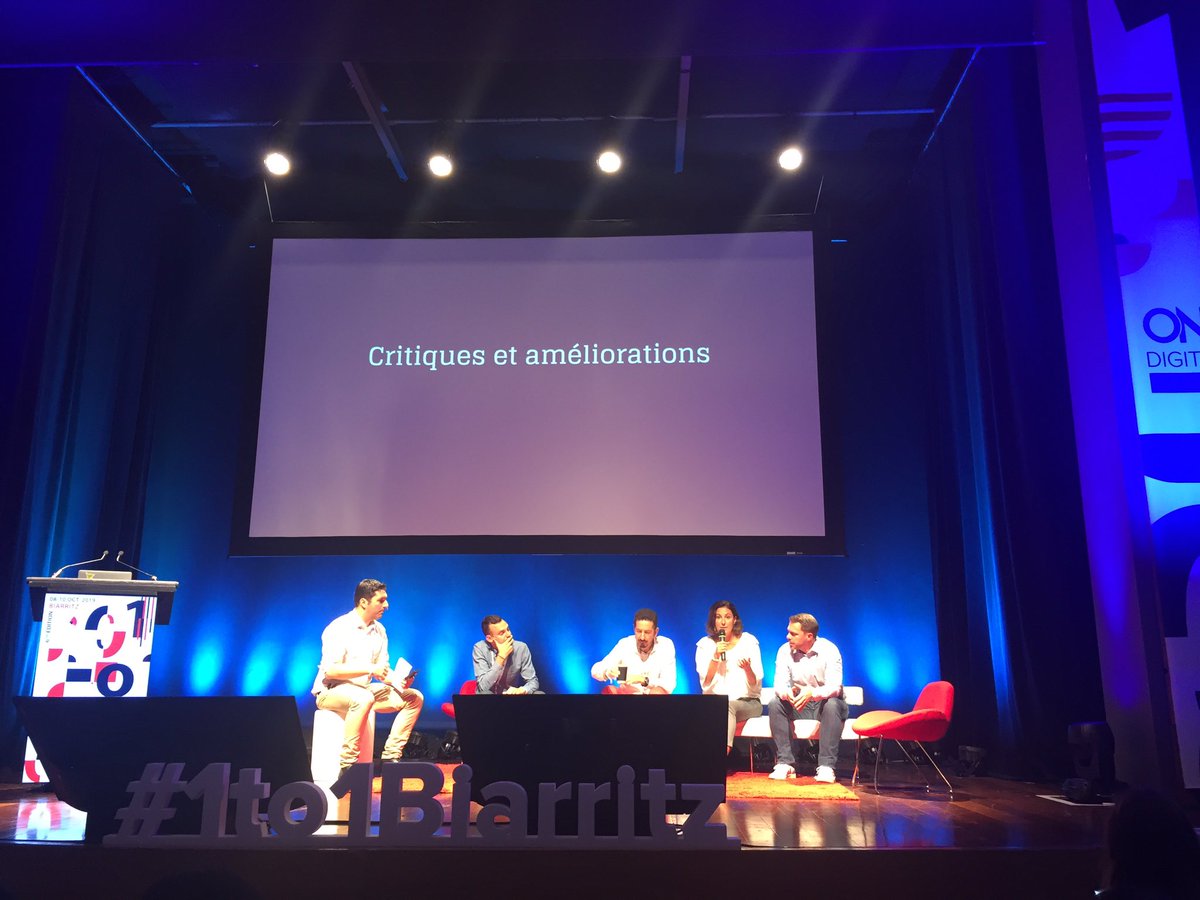 « L’ennemi ce n’est pas la critique c’est l’indifférence » via <a href="/AlexJubien/">Alex Jubien 🌍</a> #1to1Biarritz