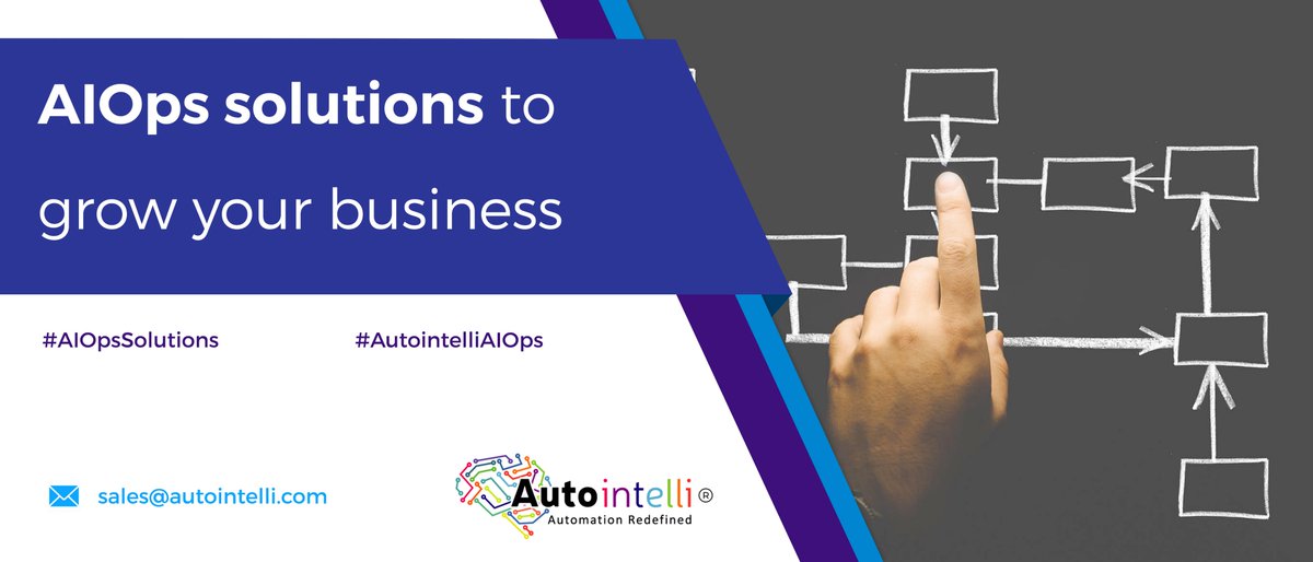 autointelli's tweet photo. Do you want to build sturdy and futuristic #enterprise? Choose #AutointelliAIOpsSolutions – simply automates your #ITOps.
To learn more, click here: https://t.co/H6HVor6r8k.
#ITSM #Automation #AIOps #Automation #AutointelliAIOpsPlatform #AI #ML #RootCauseAnalysis #Analytics https://t.co/dt4E41274q