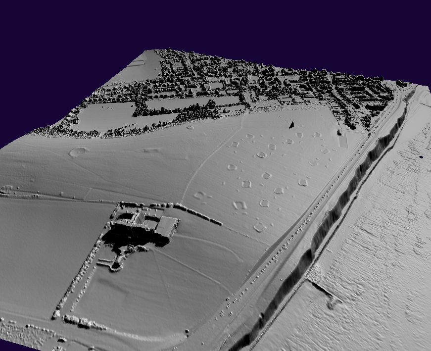 Geoinvestigate's tweet photo. Are these #sinkholes in the #Chalk? No more likely the footprint of a WW2 bombing raid by the Luftwaffe on the #SouthCoast between #Brighton &amp; #Rottingdean #EastSussex? #Deskstudy #siteinvestigation of adjacent site identifies possible #UXO hazard. Nice aerial &amp; #LIDAR imagery. https://t.co/T8jgJvKzQG