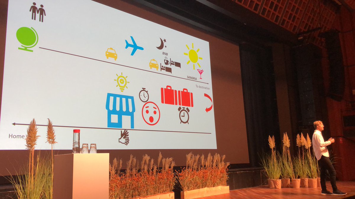 CphKatrine's tweet photo. Copenhagen based start-up Luggage Hero CEO Jannik Lawaetz tells the story about the idea behind his company #tut19 https://t.co/f6MikSkWmg