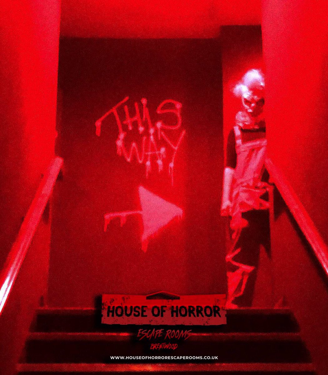 HouseOfHorrorUK's tweet photo. We can not confirm or deny that people have been left highly disturbed by The House of Horror Escape Rooms 2019. Enter at your own risk! 

https://t.co/SRTZu3wxwU 

.
.

#houseofhorror #houseofhorrorescaperooms #essex #brentwood #horrorhouse #scary #clown #scaryclown #halloween https://t.co/b1AUVdKwvU