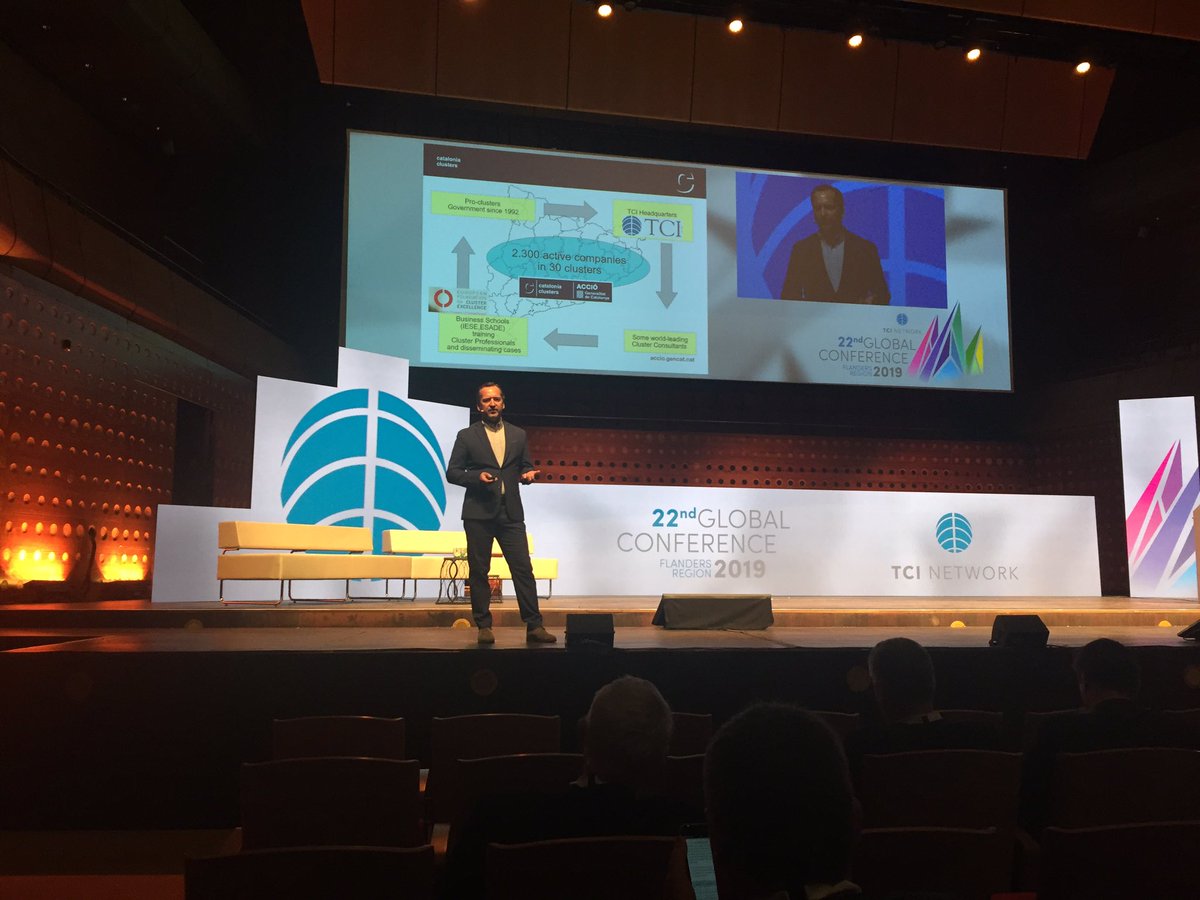 clusterfood's tweet image. ▶️Now time for @JMartiClusters from @accio_cat in the @tcinetwork explaining the potential of the #catalonia #clusters ecosystems and the importance of #sharingvalue