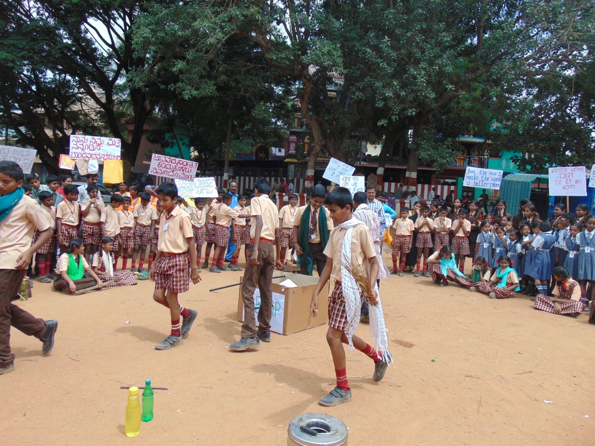bishop_school's tweet photo. Swachh bharat campaign https://t.co/le9Z2034Qs