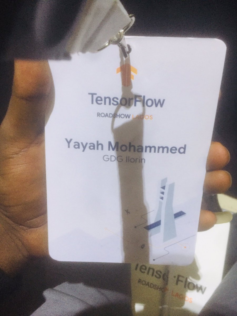 buildwithmoh's tweet image. I am here #TensorFlowRoadshow Lagos if you see me around say Hi