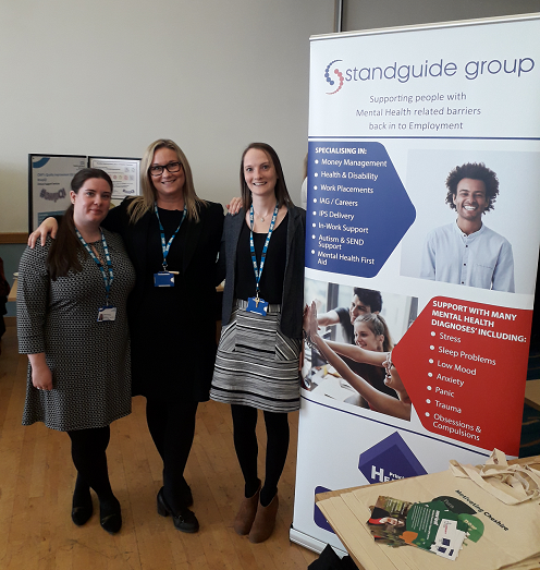 Standguide staff working with Individual Placement Support (IPS) for Cheshire and Wirral Partnership NHS Foundation Trust based in Cheshire West and Cheshire East. #ips #standguidegroup #standguideltd #cheshire #wirral
