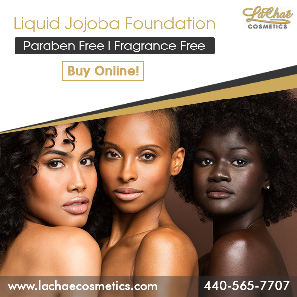 LaChaeCosmetics's tweet photo. Liquid jojoba foundation is a lightly moisturizing, water-based formula. This liquid jojoba foundation is recommended for normal/dry skin types while providing protection against environmental pollutants. Click https://t.co/DAOc9BUUjB.

#Cleveland #LachaeCosmetics https://t.co/CAvIJOW93i