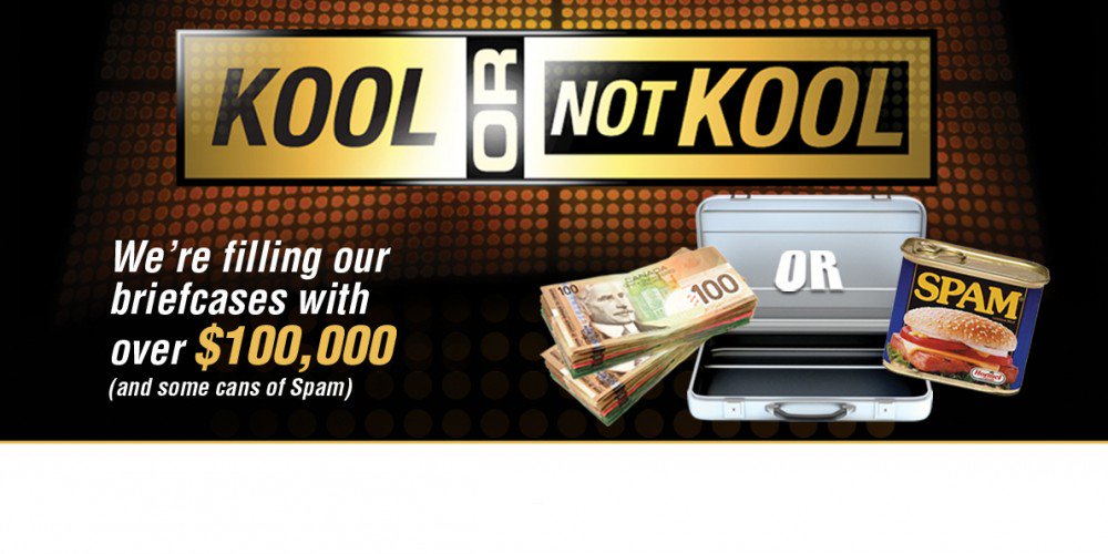 KoolFMBarrie's tweet photo. 2 games of #KoolOrNotKool coming up this morning!!! Will it be a $10,000 day for you? Be caller #7 when you hear the cue to call. - @DaleandCharlie https://t.co/jshUaUFgQA