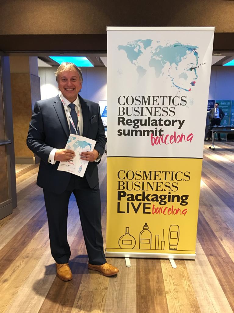 EnteknoGlobal's tweet image. Our Commercial Director Dr Cham S Kang ready to present his talk on the regulatory challenges an SME faces upon launching an innovative UV filter ingredient at the @cb_beautynews Regulatory Summit. He hopes to see you there! #cosbusregsummit #MicNo #sunscreen #cosmetics