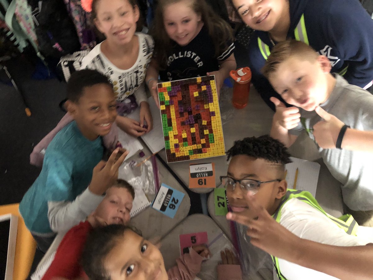 FoundInFifth's tweet photo. Yesterday, we explored Perimeter and Area and came up with a way to find the volume of a rectangular prism! #CRA #MathTeacher https://t.co/dapAE79gi6